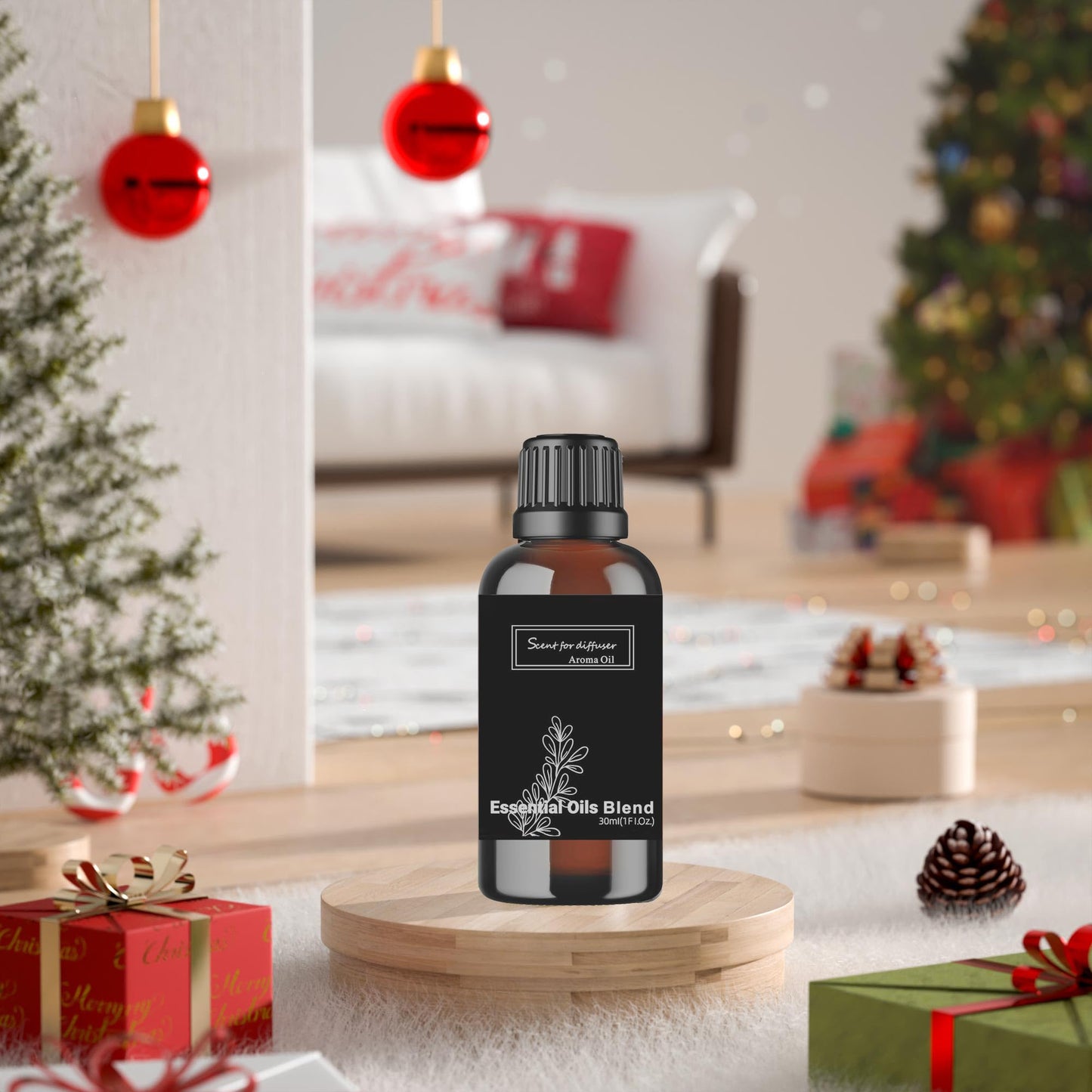 Santal Essential Oil – Luxury Hotel Inspired Diffuser Oil | Sandalwood, Cedarwood & Musk | 30ml