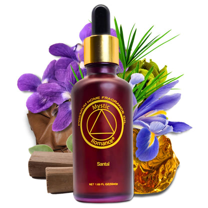 Mystic Romance Santal Premium Home Fragrance Oil (50ml) for Diffusers and Lamps