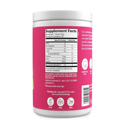 Santo Remedio Circulacion Plus – Beetroot Extract for Circulation & Heart Health, Cherry Flavor, Vegan, 30 Servings