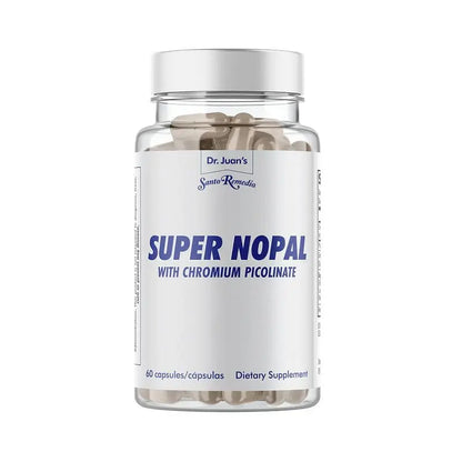 Santo Remedio Super Nopal Exclusive Nopal Gurmar Formula 60 Capsules BritishVita | Premium UK Vitamins & Wellness Supplements