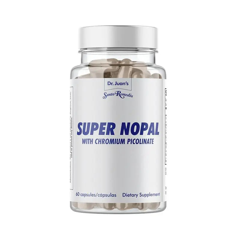 Santo Remedio Super Nopal Exclusive Nopal Gurmar Formula 60 Capsules BritishVita | Premium UK Vitamins & Wellness Supplements