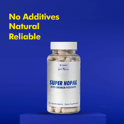 Santo Remedio Super Nopal Exclusive Nopal Gurmar Formula 60 Capsules BritishVita | Premium UK Vitamins & Wellness Supplements