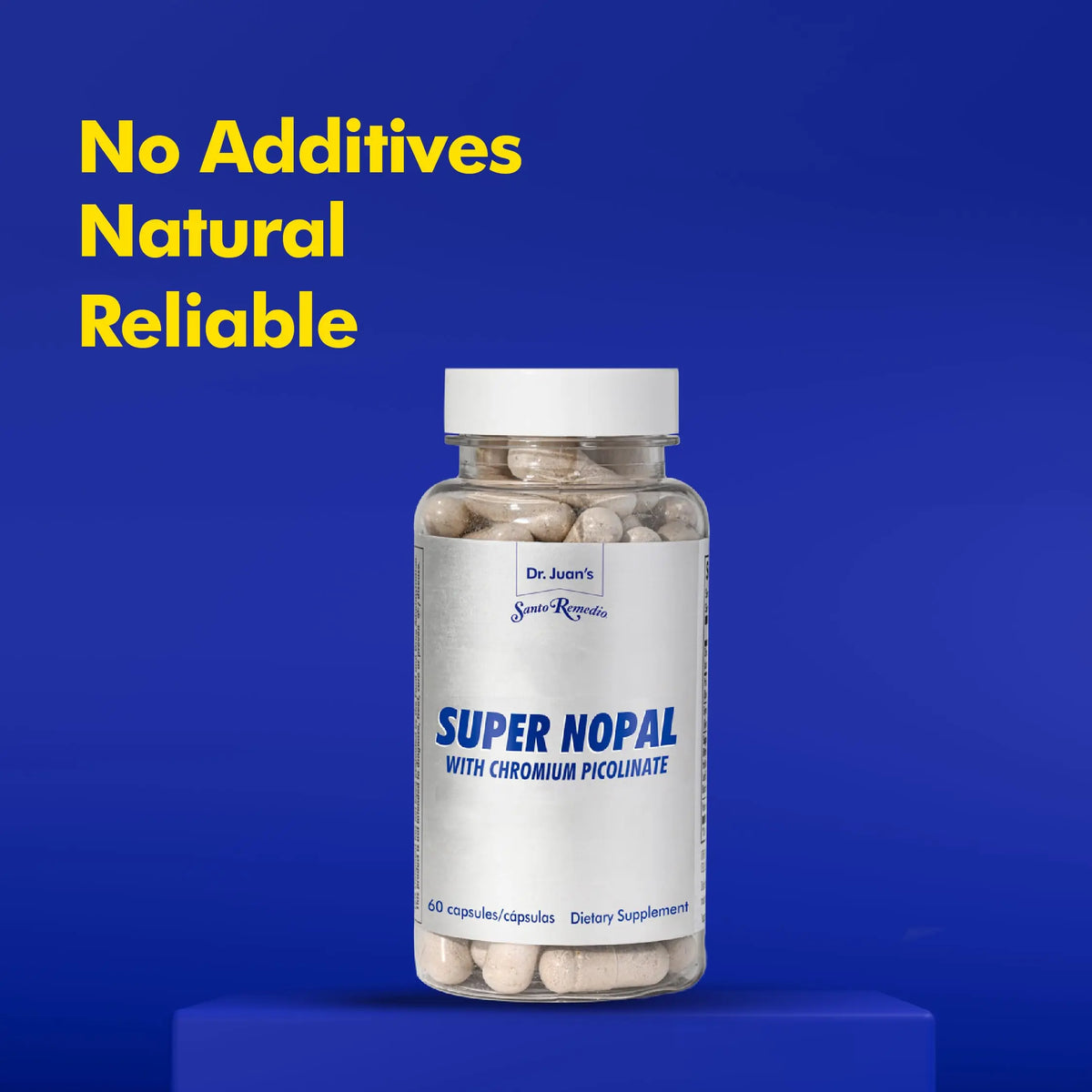 Santo Remedio Super Nopal Exclusive Nopal Gurmar Formula 60 Capsules BritishVita | Premium UK Vitamins & Wellness Supplements