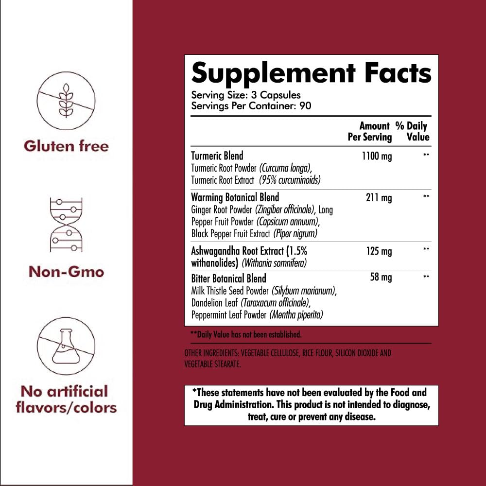 Santo Remedio Turmeric – Joint Health & Inflammation Support | 270 Capsules