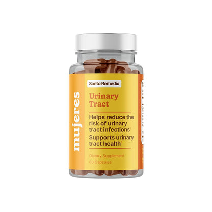 Santo Remedio Urinary Tract — Vegan Dietary Supplement for Women, Cranberries, Probiotics & Enzymes | 30 Servings