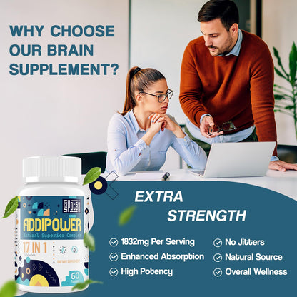 Sapotax 17-in-1 Brain Supplement with Herbal Extracts (60 Tablets)