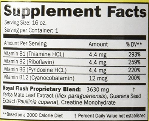 Sarken Royal Flush-Cut Supplement, 16 Ounce | Herbal Detox Drink