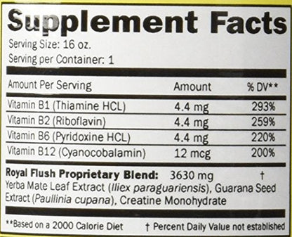 Sarken Royal Flush-Cut Supplement, 16 Ounce | Herbal Detox Drink