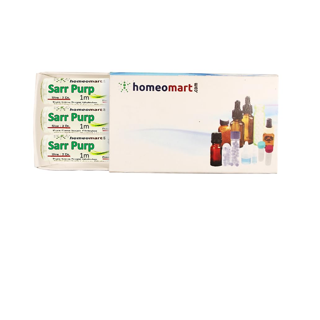 Sarracenia Purpurea 1M Homeopathy Pellets – Pack of 3 | HomeoMart