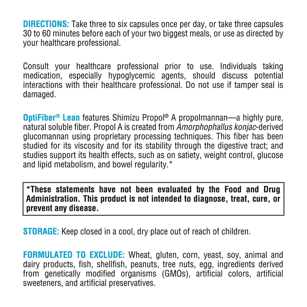 XYMOGEN OptiFiber Lean: Daily Soluble Propolmannan Fiber for Digestion & Satiety (120 Capsules) BritishVita | Premium UK Vitamins & Wellness Supplements