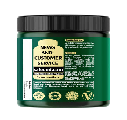 Satoomi 8in1 NMNH - NMN Supplement Alternative - NAD Supplement to Support NAD Levels Added Fisetin, Resveratrol, Quercetin, Turmeric, Berberine, Vitamin D3 & C - 60 Count for 30 Days