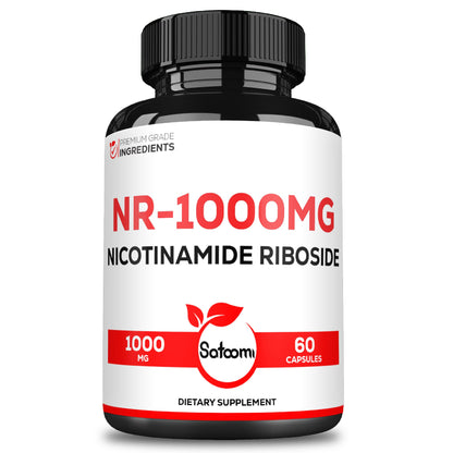 Satoomi NAD Nicotinamide Riboside NR 1000mg – 60 Capsules (30-Day Supply)