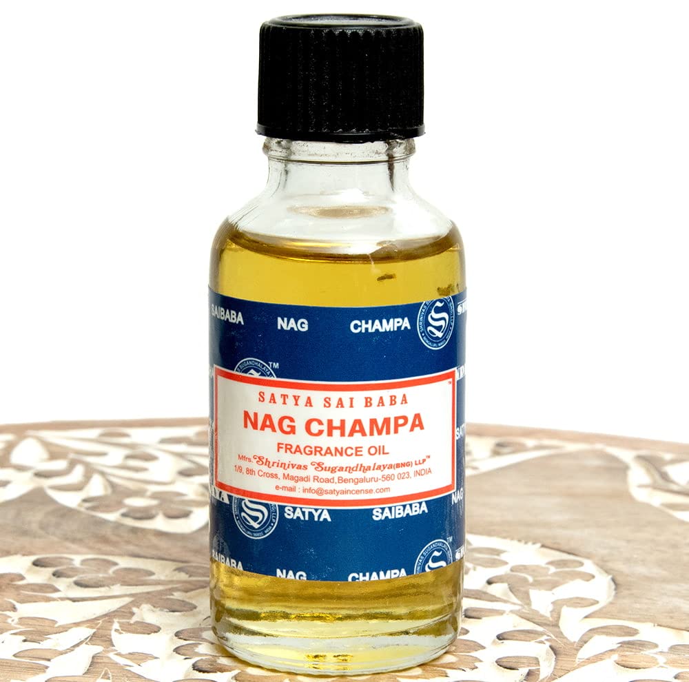 Satya Sai Baby Nag Essential Oil – 30 ml | Nag Champa Fragrance