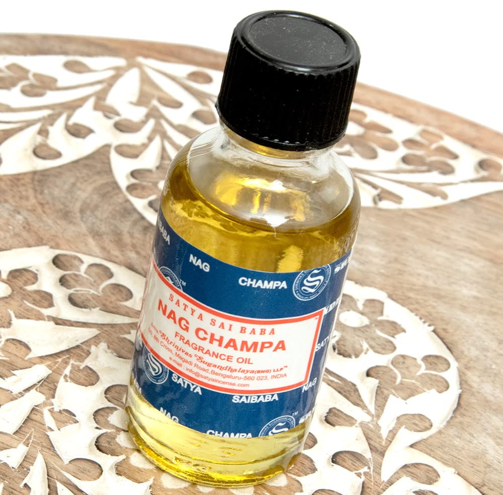 Satya Sai Baby Nag Essential Oil – 30 ml | Nag Champa Fragrance