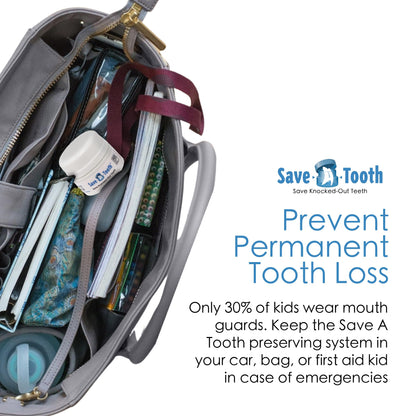 Save-A-Tooth Preservation Kit 2 Pack | Save Knocked-Out Teeth 24h | USA Made