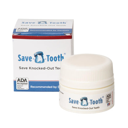 Save-A-Tooth Preservation Kit – Preserve Knocked-Out Teeth for 24 Hours | USA Made