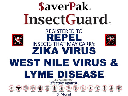 InsectGuard Permethrin Spray by $averPak — Mosquito, Tick & Fly Repellent & Insecticide (Gallon, 2 Pack)