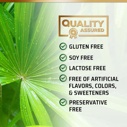 Saw Palmetto for Men 1000MG - 3X Strength Prostate Health Supplement - Herbal Extract Supplement - Prostate Supplements for Men's Health Support, Prostate Urinary & Hair Health Support - 60 Capsules
