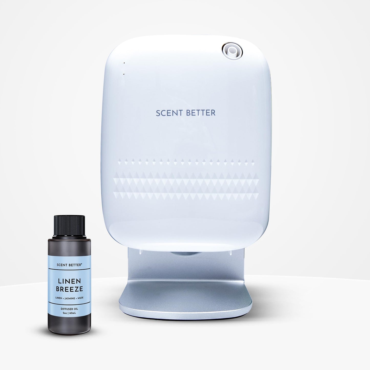 SB SCENT BETTER Scent Better Pro Diffuser – Smart Bluetooth, Waterless Nebulizing (White)