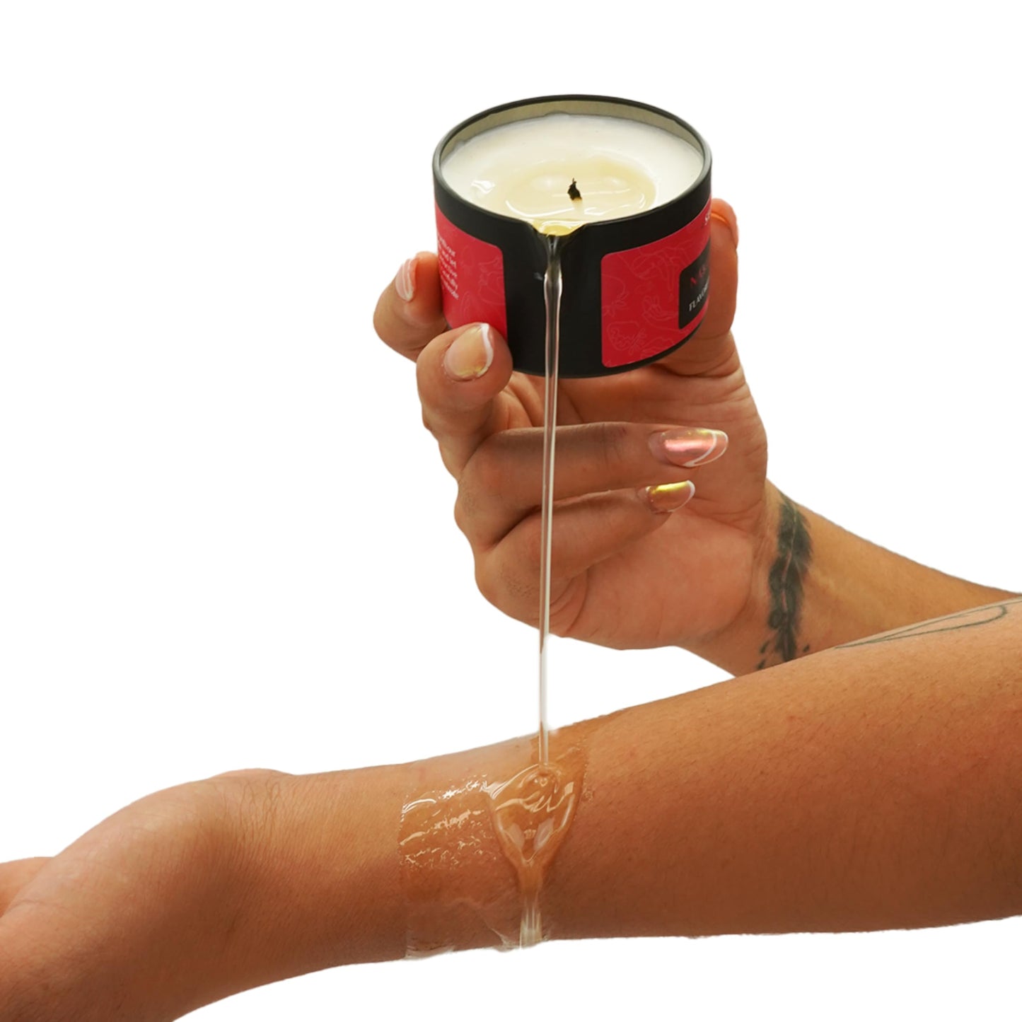 SbN Massage Oil Candle – Relaxation & Home Spa with Vegan Oils, Sustainable Formula
