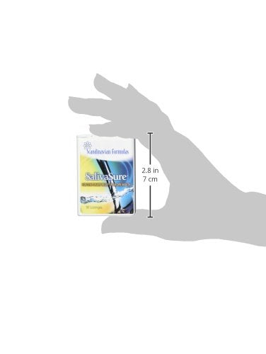 Scandinavian Formulas Salivasure Lozenges 90 Count | Dry Mouth Relief