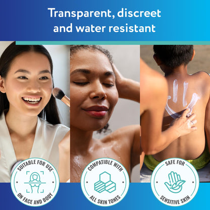 ScarAway Advanced Clear Silicone Scar Sheets (10 Count) – Medical-Grade Silicone Strips for Surgical, Burn, and Hypertrophic Scars