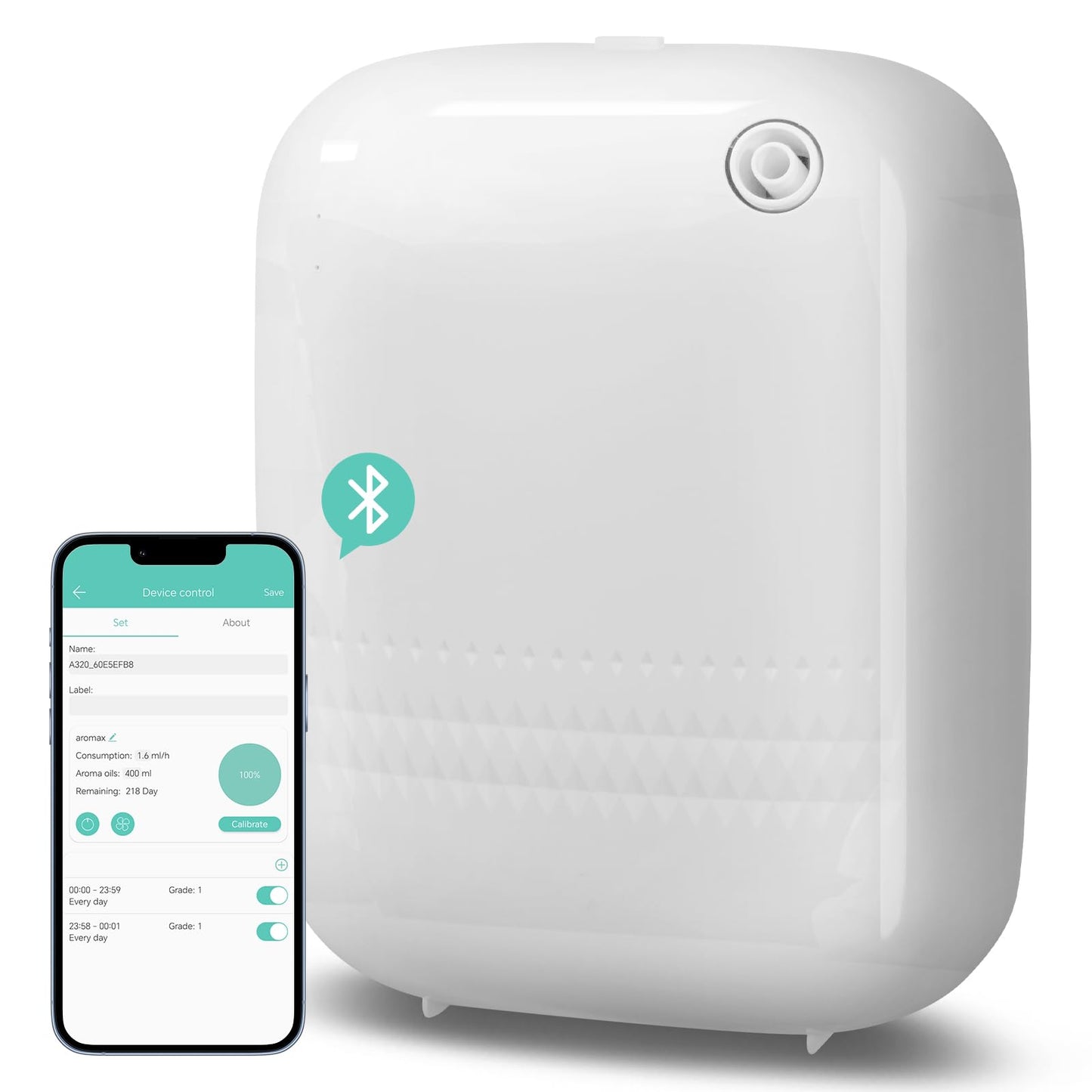 2025 Upgraded Bluetooth Scent Air Machine – 2000 Sq Ft, 400ML Capacity