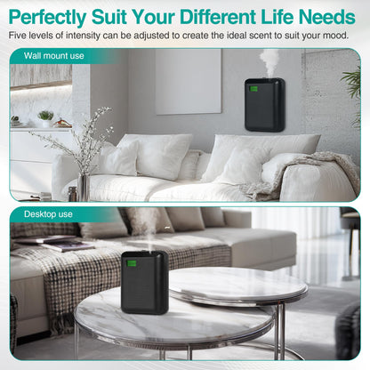 Scent Air Machine Starter Kit – Waterless Diffuser, 2000 sq ft Coverage, WiFi/Bluetooth