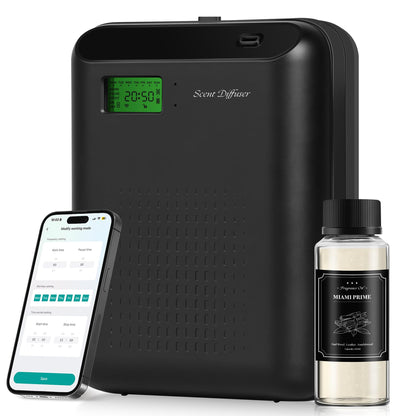 Scent Air Machine Starter Kit – Waterless Diffuser, 2000 sq ft Coverage, WiFi/Bluetooth