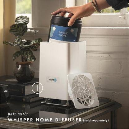 ScentAir Whisper Home Monthly Plug-in Refill – Tranquil Waters Fragrance Cartridge
