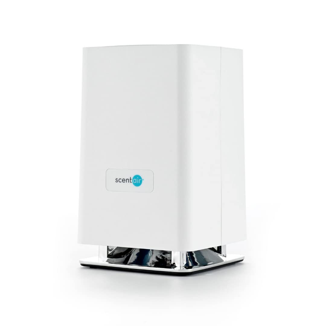 ScentAir Whisper Home Diffuser – 800 sq ft, WiFi & Bluetooth, Alexa & Google Compatible, White