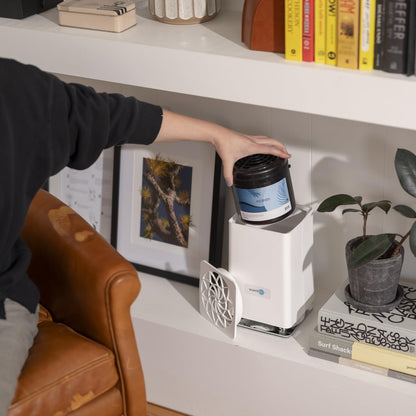 ScentAir Whisper Home Diffuser – 800 sq ft, WiFi & Bluetooth, Alexa & Google Compatible, White