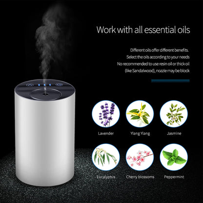 Scentcares Sentiment Diffuser - Waterless Essential Oil Diffuser with 3 Timers