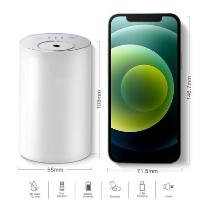 Scentcares Sentiment Diffuser - Waterless Essential Oil Diffuser with 3 Timers