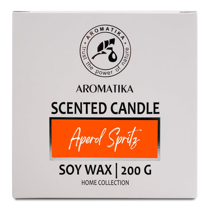 Scented Candle Aperol Spritz 6.8oz – Edible Massage Oil for Couples