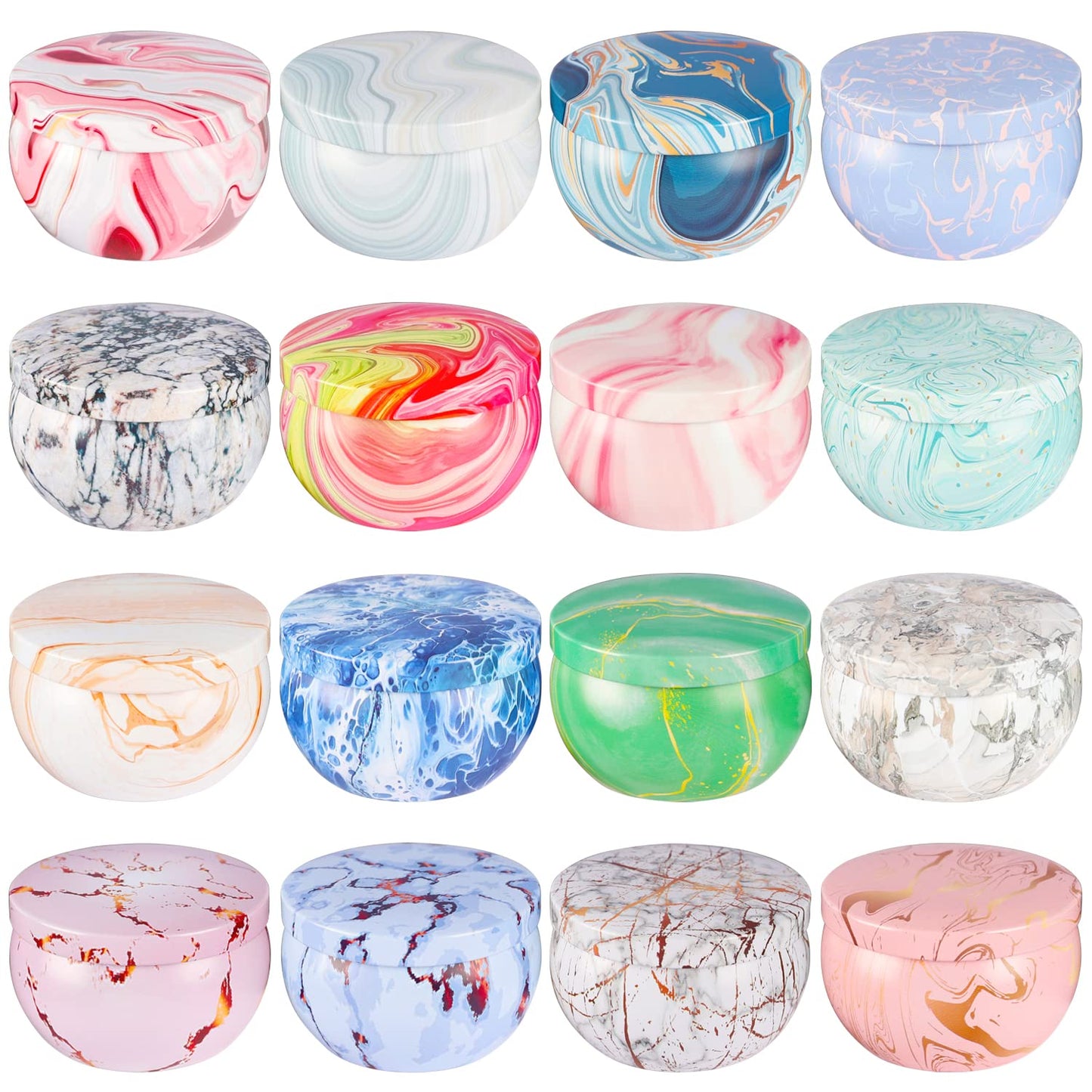 16-Pack Scented Candle Gift Set - 2.5oz Soy Wax Aromatherapy Candles