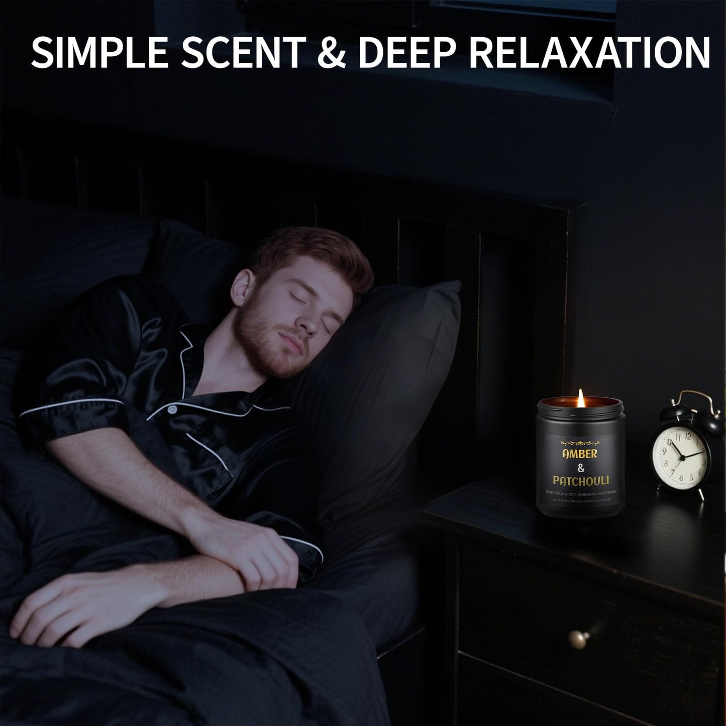 Men's Scented Candles - 4 Pack Gift Set (28oz) | Soy Wax Aromatherapy