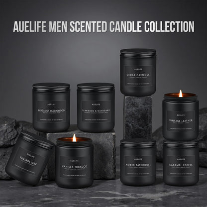 Scented Candles Set – 8 Pack Soy Jar Candles for Home & Aromatherapy Gifts