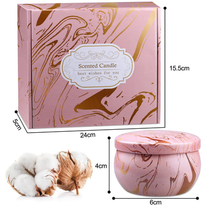 Scented Candles Gift Set for Women – 9 Scents, 2.5oz Soy Wax, Long-Lasting Aromatherapy