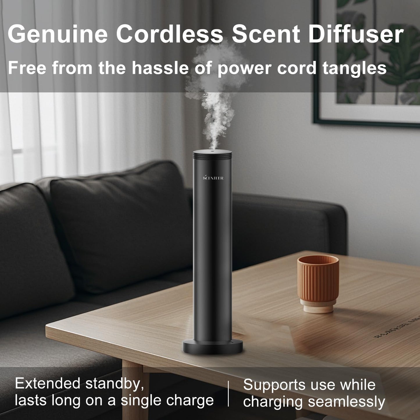 Wireless Hotel Scent Diffuser with App Bluetooth Control for Large Rooms | SCENTEER