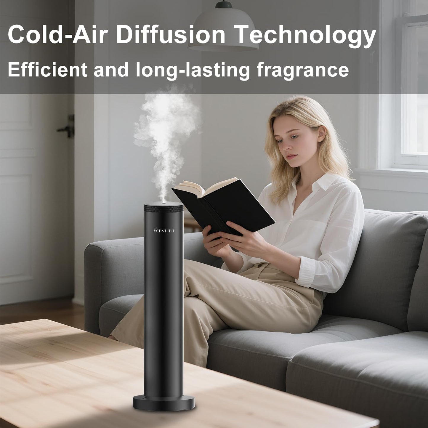 Wireless Hotel Scent Diffuser with App Bluetooth Control for Large Rooms | SCENTEER