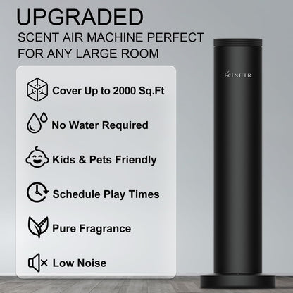 Wireless Hotel Scent Diffuser with App Bluetooth Control for Large Rooms | SCENTEER