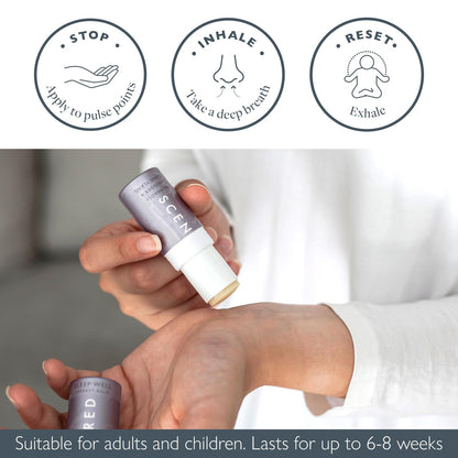 Scentered Sleep Well Balm – Aromatherapy Sleepstick with Lavender & Chamomile