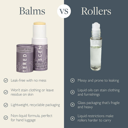 Scentered Sleep Well Balm – Aromatherapy Sleepstick with Lavender & Chamomile