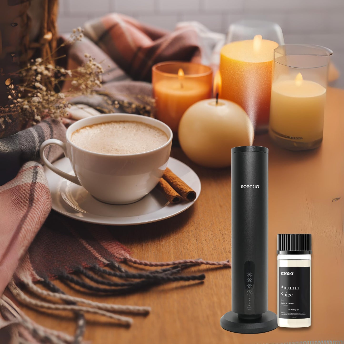 Scentia Autumn Spice Essential Oil 50ml - Pumpkin Spice Diffuser & Fall Decor