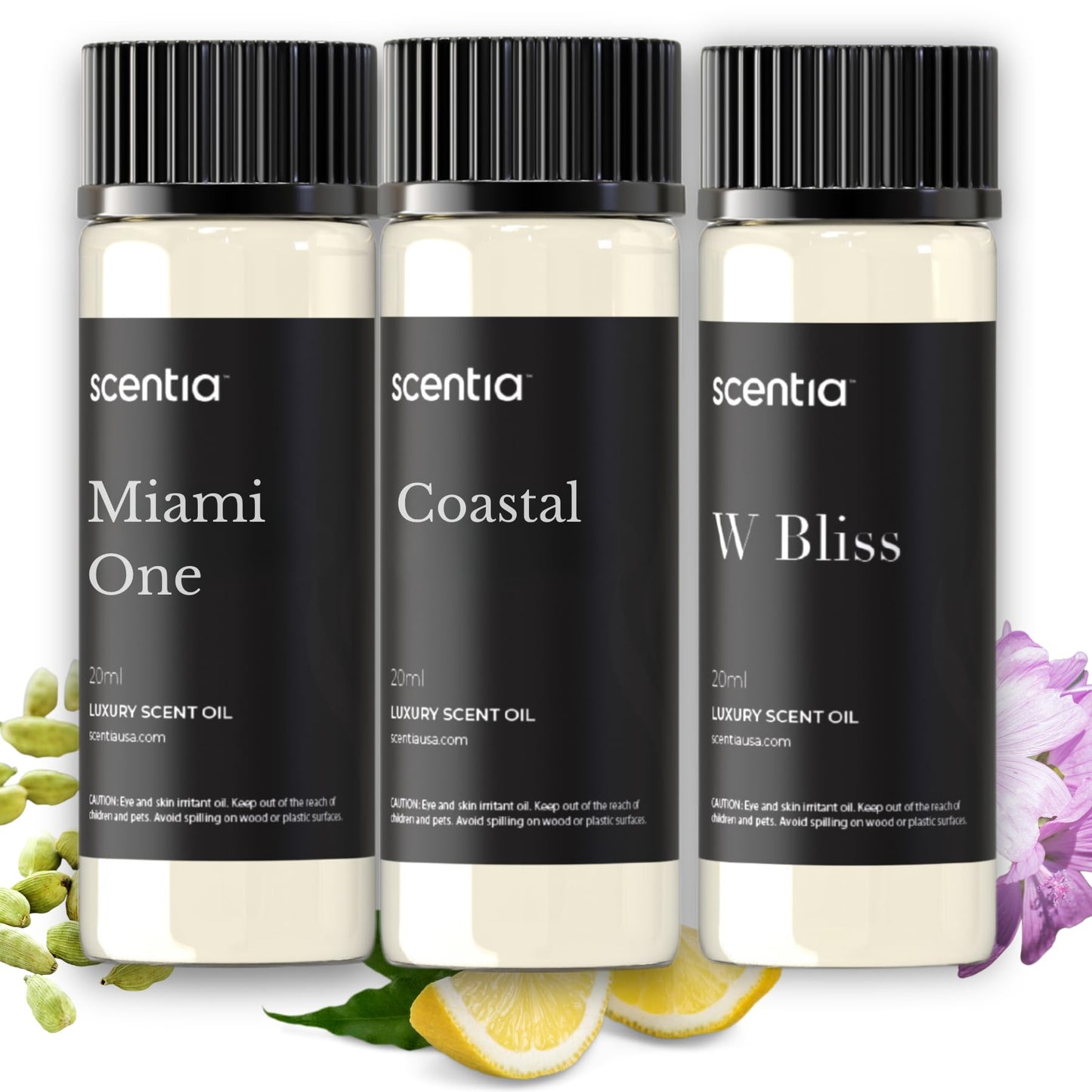 Scentia Hotel Diffuser Oil Gift Set – 3x20ml, Inspired by 1 Hotel Miami & W Hotels