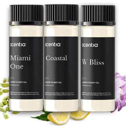 Scentia Hotel Diffuser Oil Gift Set – 3x20ml, Inspired by 1 Hotel Miami & W Hotels