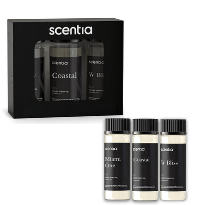 Scentia Hotel Diffuser Oil Gift Set – 3x20ml, Inspired by 1 Hotel Miami & W Hotels