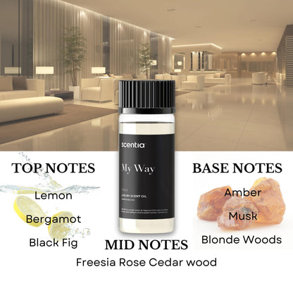 Scentia My Way Hotel Diffuser Oil – 3x50ml Gift Set Inspired by 5-Star Hotels