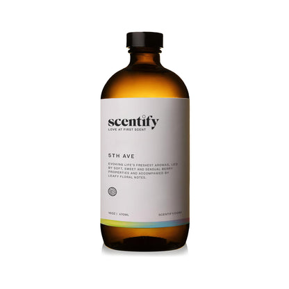 5th Ave Aroma Oil Refill for Diffusers – Bergamot & Gardenia (470ml) | Scentify